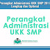 Perangkat Administrasi UKK SMP 2018 Lengkap dan Optimal