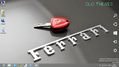 Ferrari F12 Berlinetta Theme For Windows 7 And 8