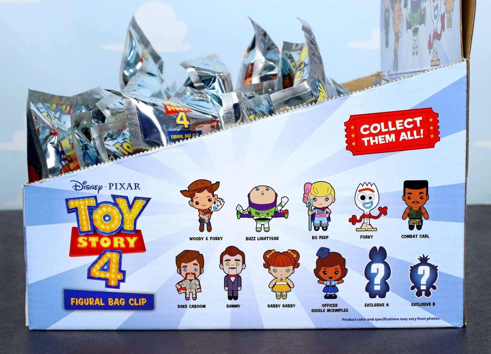 Dan the Pixar Fan: Toy Story 4 Figural Bag Clip Mystery Pack Collection