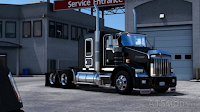 Kenworth T800 Custom Ats v 1.39