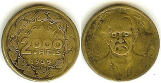 Moeda de 2000 Réis, 1939