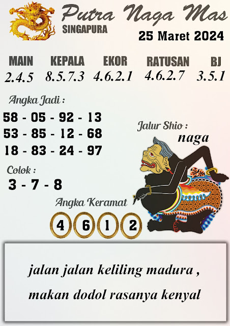 SYAIR HARIAN TOGEL SGP