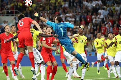 Statistik Hasil Pertandingan Kolombia Vs Inggris - 16 Besar Piala Dunia 2018