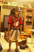 Winston's 1st backpacking trip.