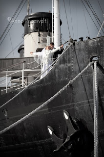 
Pulmafoto Titanic stiilis. Tallinna Lennusadam. 