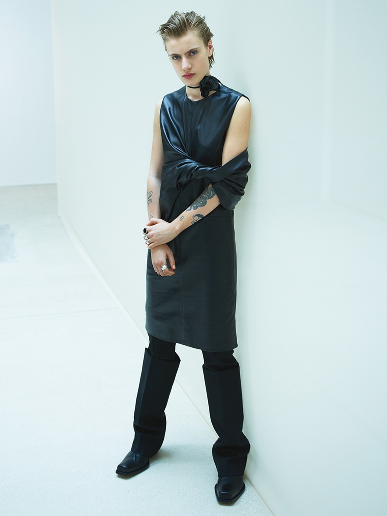 Sportmax Fall Winter 2023-2024 Campaign shot by Mario Sorrenti.