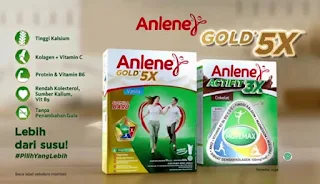 anlene actifit 3x gold 5x