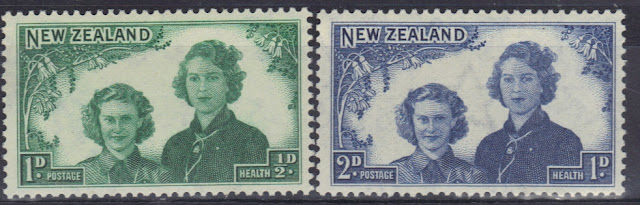 New Zealand - Health - 1944 Princess Margaret Rose and Elizabeth