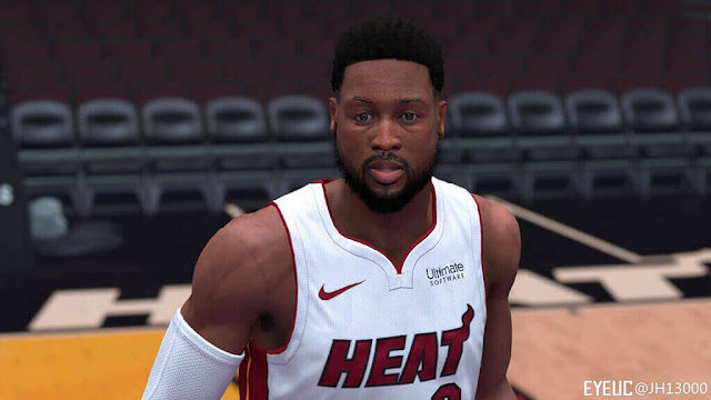 NBA 2K19 Dwyane Wade Cyberface