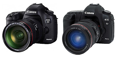 perbedaan kamera Canon 5D Mark II dan 5D Mark III 