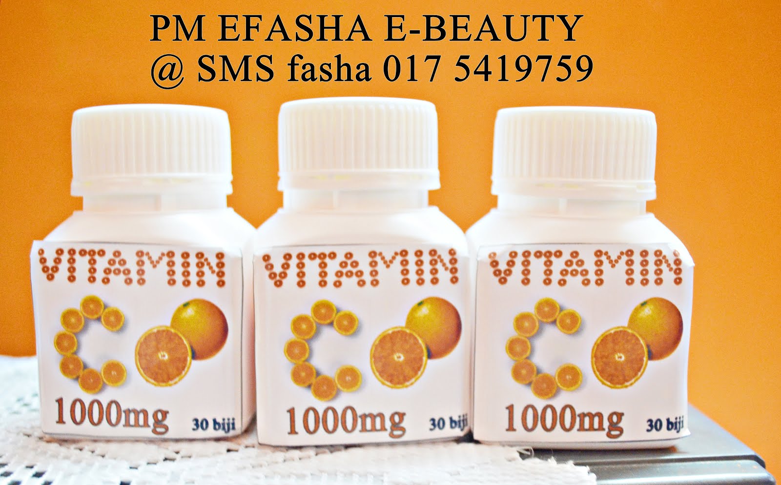 EFASHA E-BEAUTY: VITAMIN C 1000MG