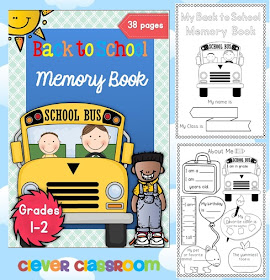 Back to School Memory Book and a freebie