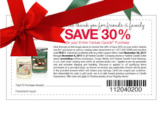 Free Printable Yankee Candle Coupons