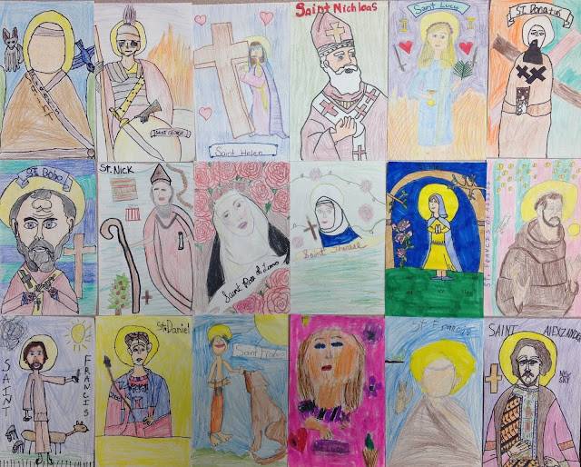 Catholic Saint Drawing Art Contest