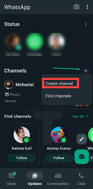 How to create and join  WhatsApp channel