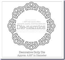 SMDecorative Doily Die-namics
