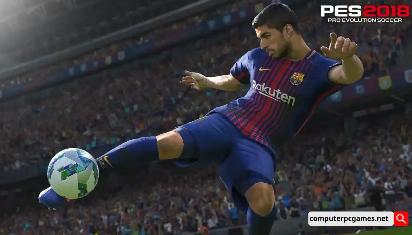 تحميل بيس 2018 PES للكمبيوتر من ميديا فاير كاملة برابط مباشر بتعليق عربي