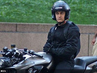 New look of Aamir Khan in Dhoom 3