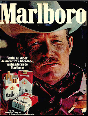 Malboro cigarettes in the 70s. propaganda cigarros Malboro - 1975.  propaganda anos 70; história decada de 70; reclame anos 70; propaganda cigarros anos 70. Brazil in the 70s; Oswaldo Hernandez;