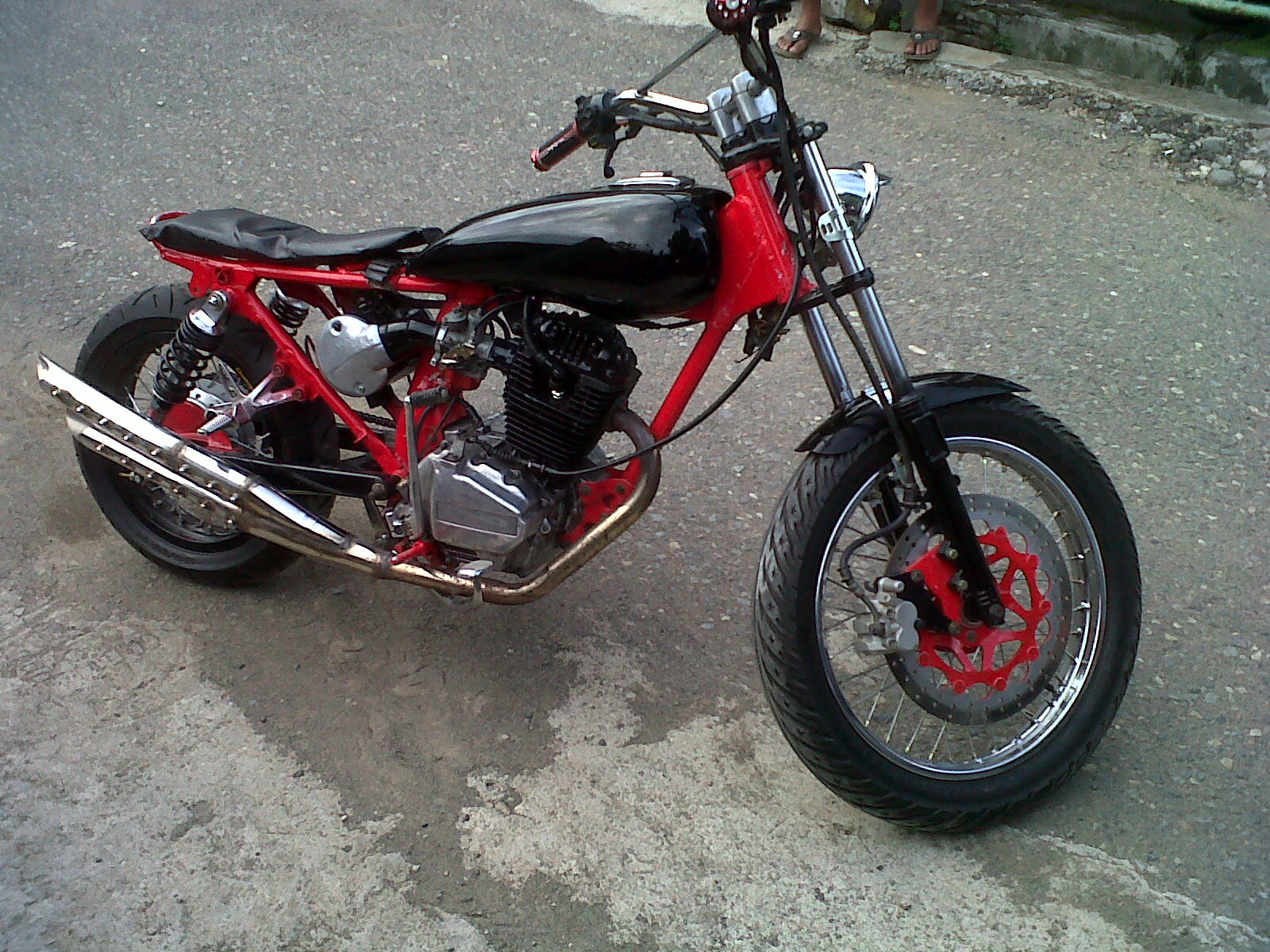 Modifikasi Gl Pro Jadi Harley Pangeran Modifikasi