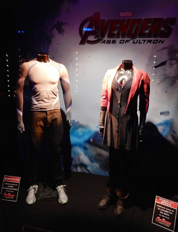 Avengers Ultron Quicksilver Scarlet Witch costumes