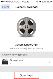 Cara Mudah Download Video Youtube di Iphone Menggunakan Tweak Safari Downloader+