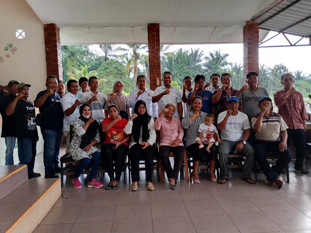 Silahturahmi Anggota DPRD Simalungun Dapil 5 dengan Pengurus Kecamatan dan Ranting Partai Gerindra