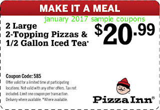 Pizza Inn Coupons