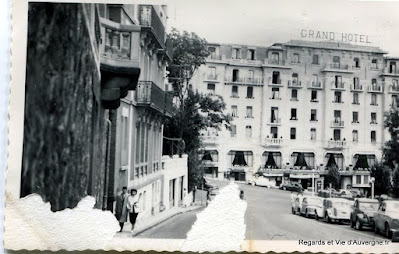 Chatel-Guyon, photo noir et blanc, vers 1960