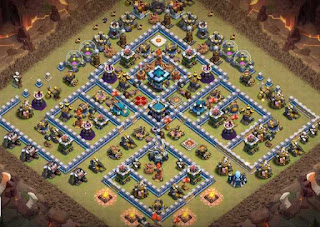 Base War Terbaik COC TH 13 Terkuat 2020