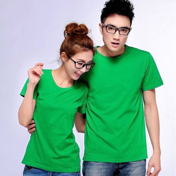 Áo Thun Đồng Phục Màu Xanh