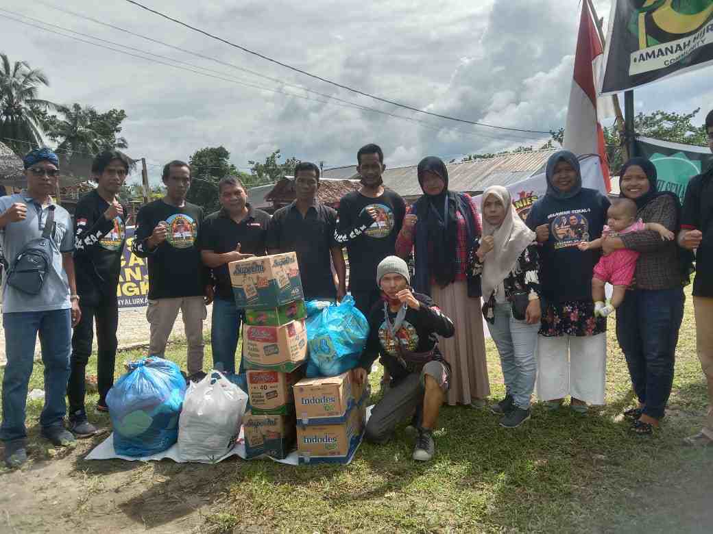 Bara Api Maimun Gelar Aksi Penyaluran Donasi Banjir Langkat Uda Memasuki 2 Bulan