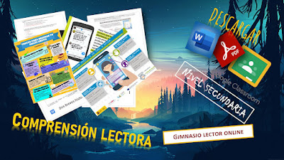 Descarga material de comprensión para infografías en formato Word y PDF | Solución