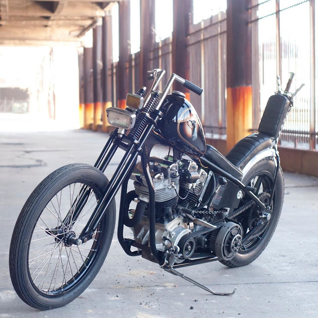 Harley Davidson Shovelhead By The Cut Rate Hell Kustom