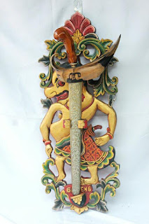 Blawong Tempat Keris Ukir Wayang Gareng -IKP138