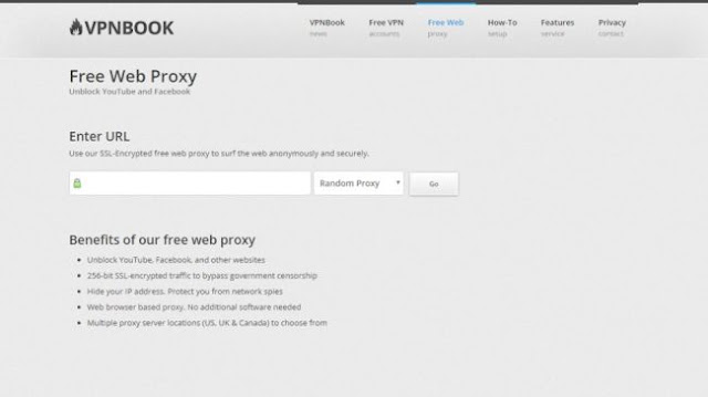 Web proxy vpn book