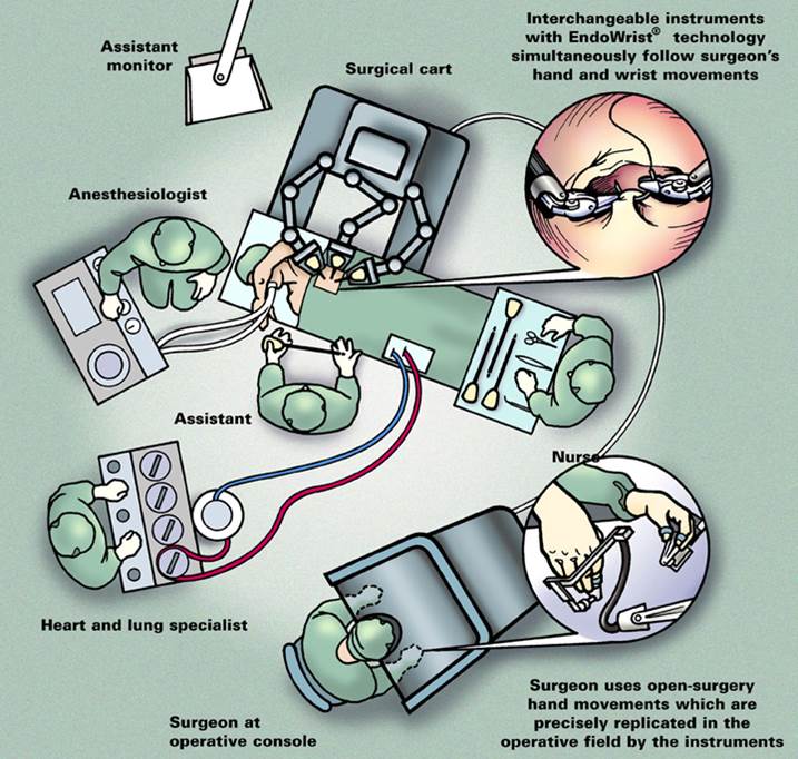 Da vinci system schematic