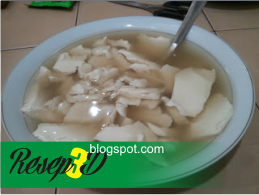 resep wedang tahu khas semarang