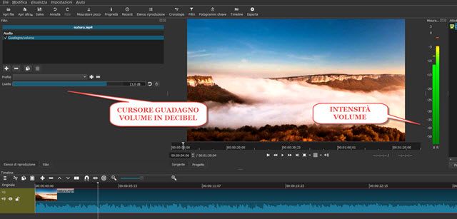 filtro-guadagno-volume-shotcut