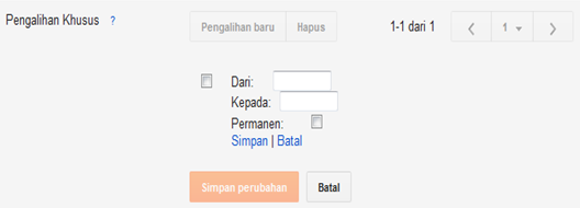 Redirect Link Mengembalikan Url Link Halaman Blog