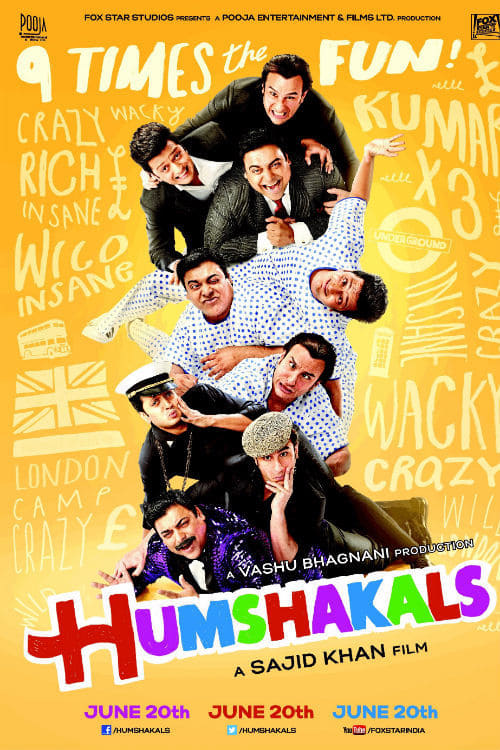 Watch Humshakals 2014 Full Movie With English Subtitles