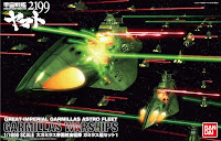 Bandai 1/1000 Garmillas Ship Set 1 English Manual & Color Guide
