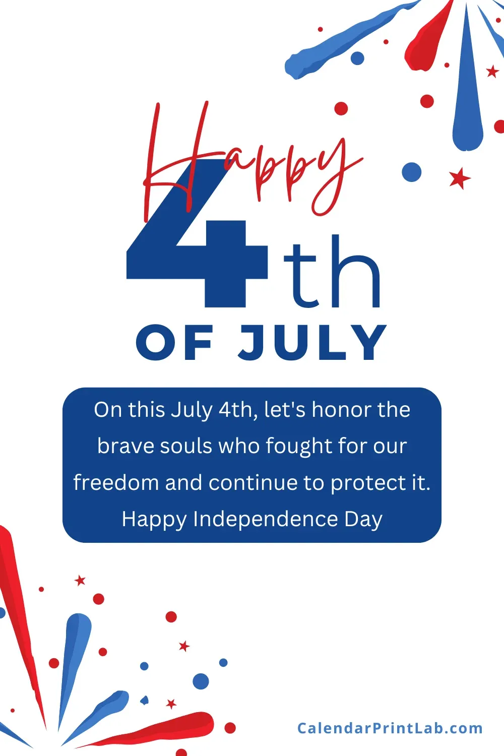 4th of July Wishes Image