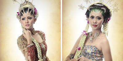 Stages in Java Bridal Makeup