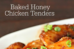 BAKED HONEY CHICKEN TENDERS RECIPE