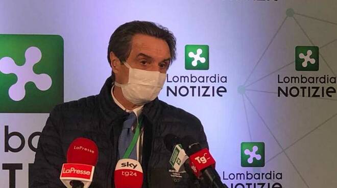 Fontana: "Ho chiesto un criterio uguale per tutta Italia"