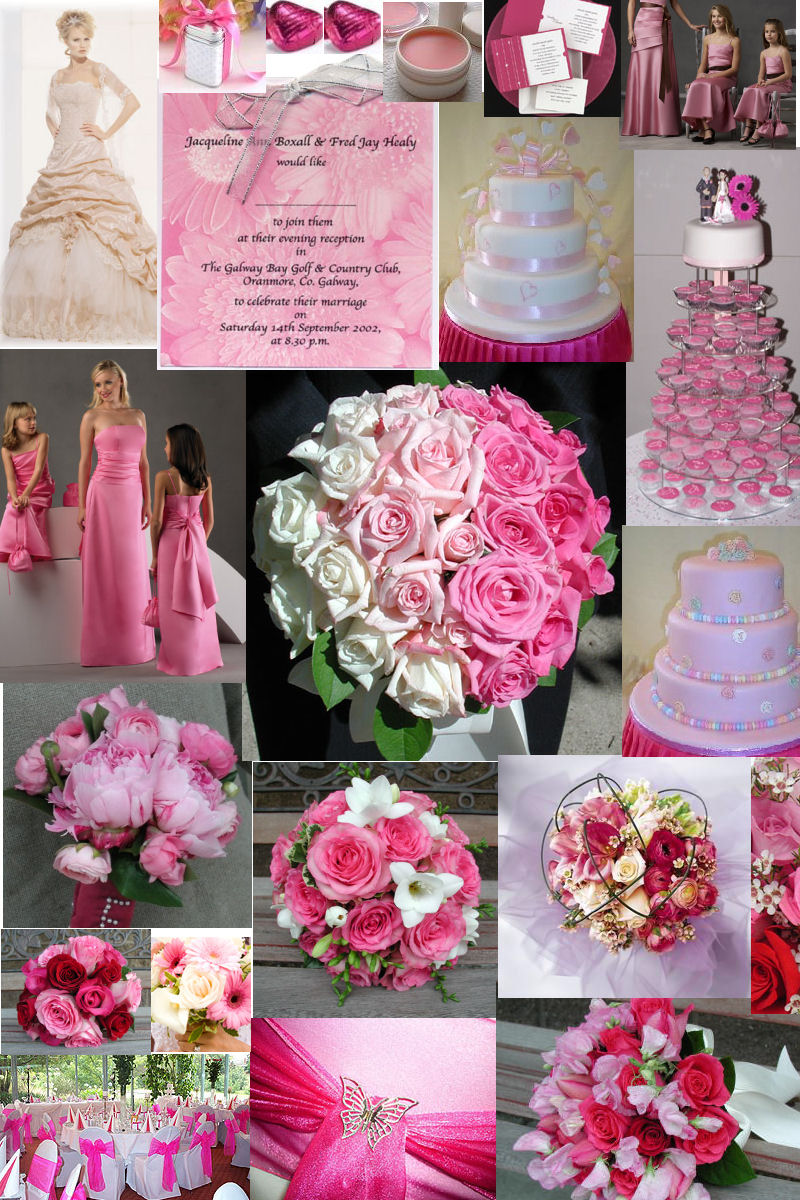 Pink Wedding Decor