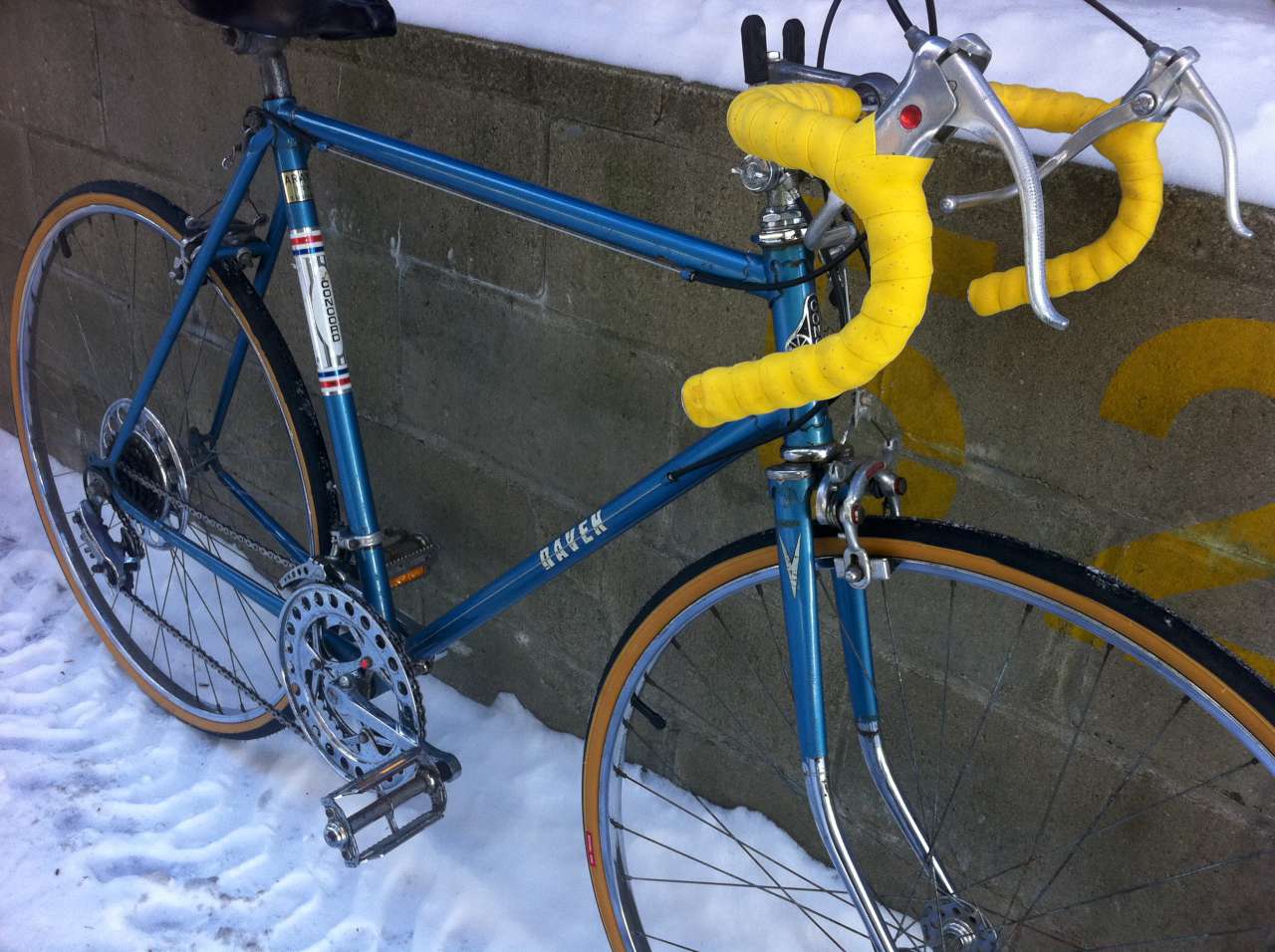 Early 70's concord raven road bike