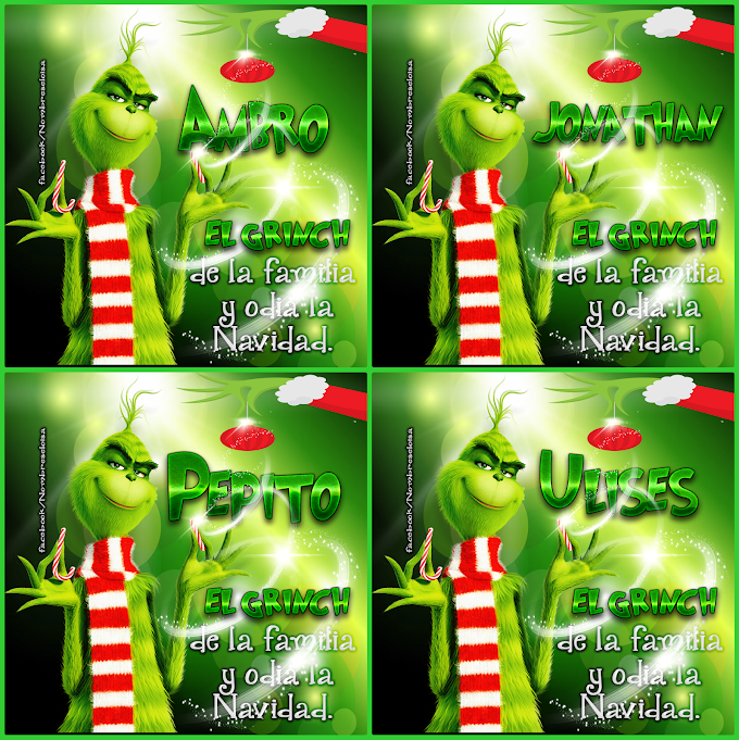 El grinch que odia la Navidad