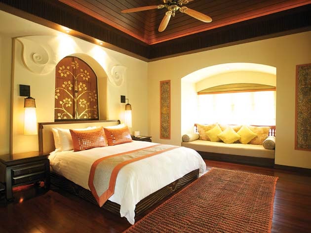 bedroom glamor ideas: thai style bedroom glamor ideas.